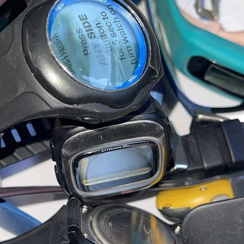 Huge Lot Of Various Smart, Fitbit, Polar Sports Health Watches Not Tested